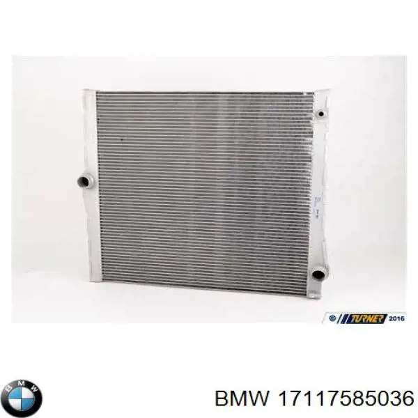 Chłodnica silnika 17117585036 BMW