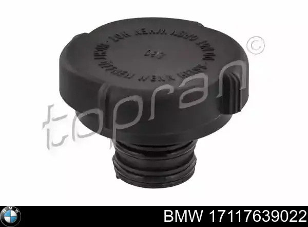 17117639022 BMW Pokrywa (korek) chłodnicy
