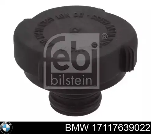 Pokrywa (korek) chłodnicy 17117639022 BMW