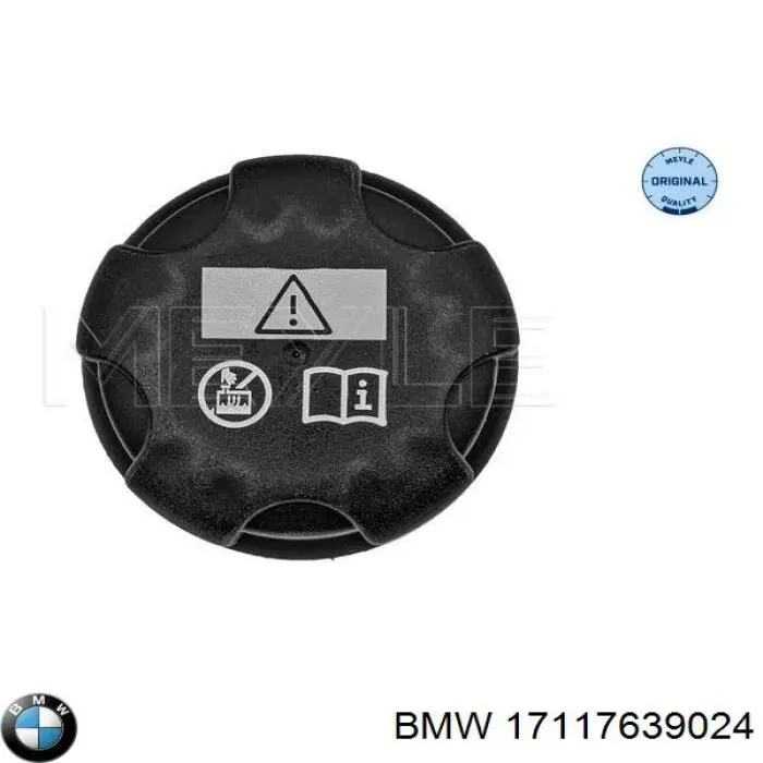 Pokrywa (korek) zbiornika wyrównawczego BMW 17117639024 cena, od 8,35 USD