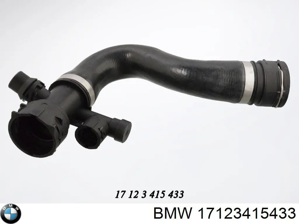 Przewód (króciec) chłodnicy górny BMW 17123415433 cena, od 35,54 USD