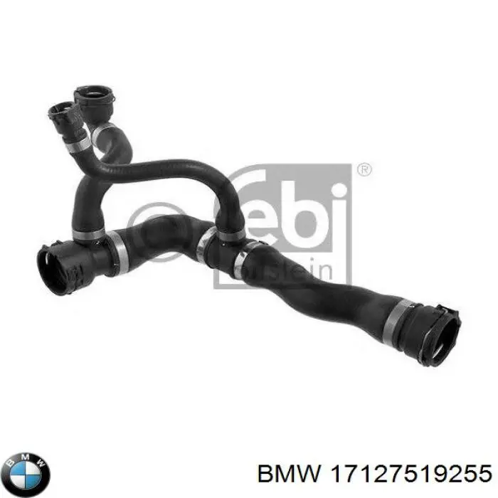 Przewód (króciec) chłodnicy górny BMW 17127519255 cena, od 65,00 USD