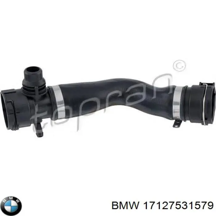 17127531579 BMW Przewód (króciec) chłodnicy górny