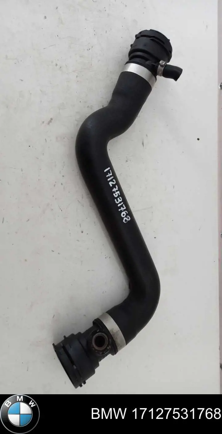 Przewód (króciec) chłodnicy górny BMW 17127531768 cena, od 44,66 USD