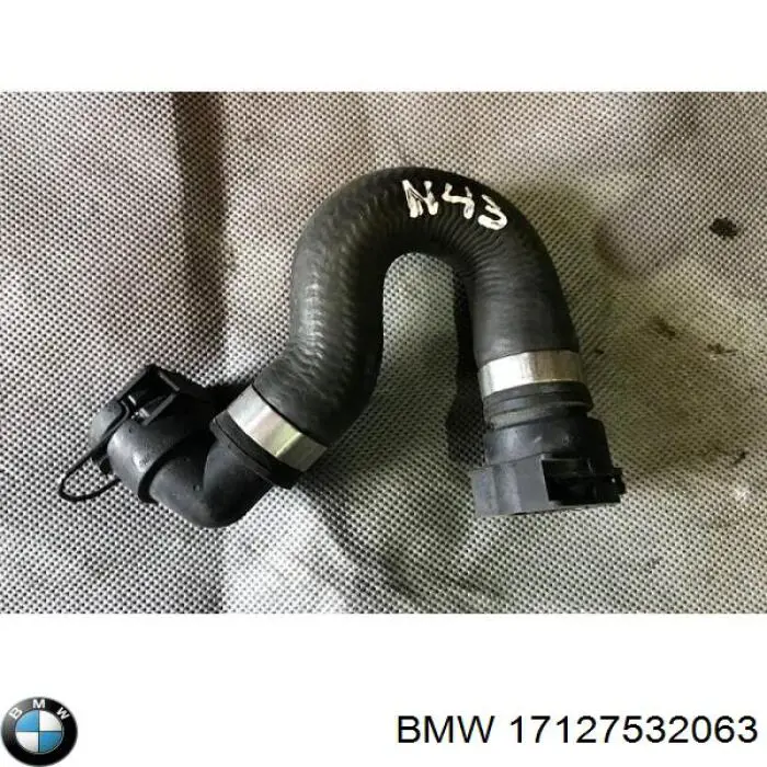 Do koszyka 17127532063 BMW Przewód (króciec) układu chłodzenia
