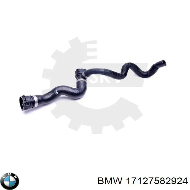 Przewód (króciec) chłodnicy górny BMW 17127582924 cena, od 74,73 USD