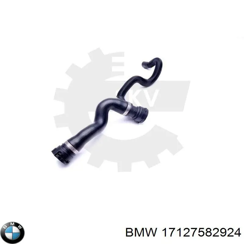 Do koszyka 17127582924 BMW Przewód (króciec) chłodnicy górny