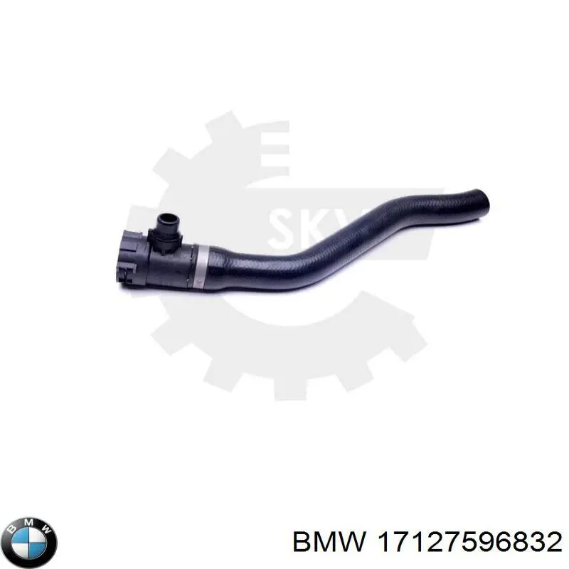 Przewód (króciec) chłodnicy górny BMW 17127596832 cena, od 25,12 USD