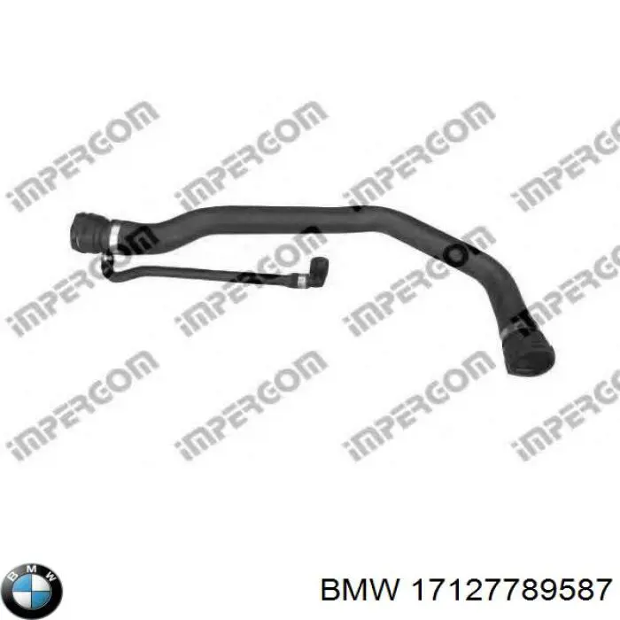 Przewód (króciec) chłodnicy górny BMW 17127789587 cena, od 65,71 USD