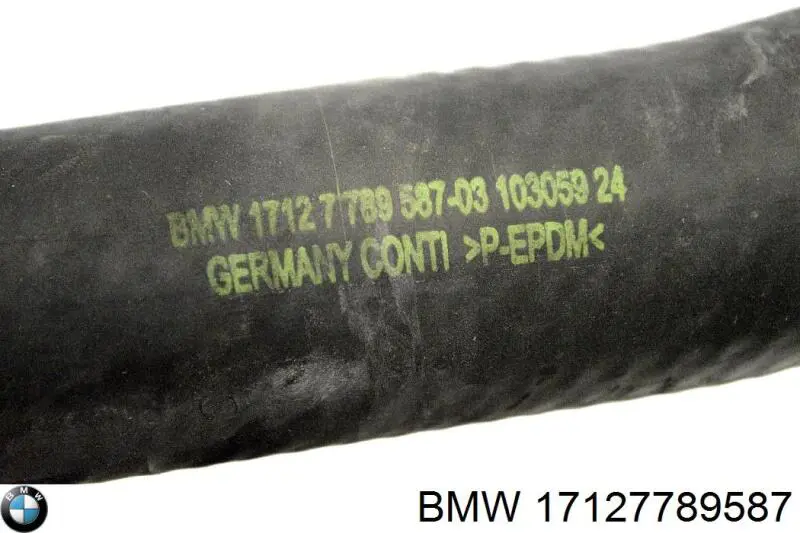 Do koszyka 17127789587 BMW Przewód (króciec) chłodnicy górny