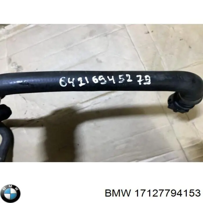 Przewód (króciec) chłodnicy górny BMW 17127794153 cena, od 47,97 USD