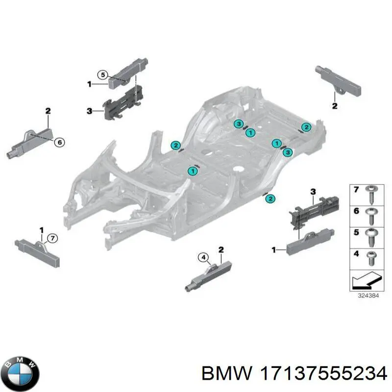 Zbiorniczek wyrównawczy układu chłodzenia BMW 17137555234 cena, od 228,20 USD