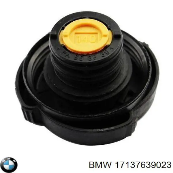 Do koszyka 17137639023 BMW Pokrywa (korek) chłodnicy