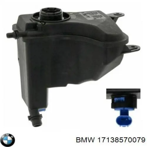 Zbiorniczek wyrównawczy układu chłodzenia BMW 17138570079 cena, od 64,70 USD