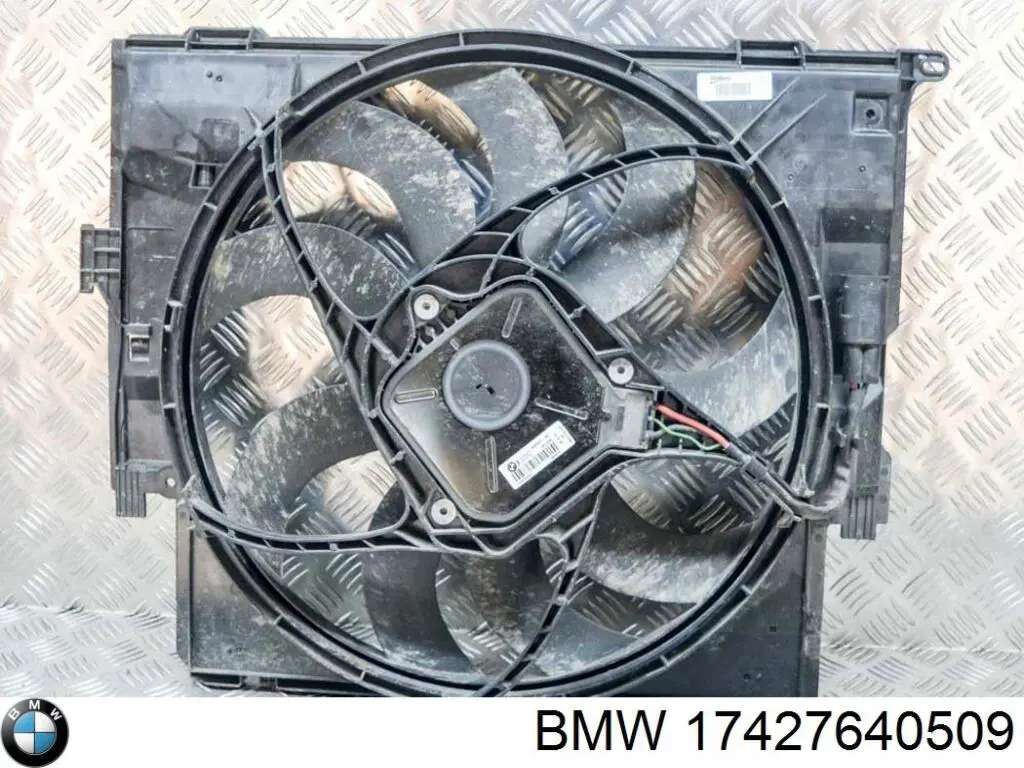 Dyfuzor chłodnicy, w komplecie z silnikiem i wirnikiem BMW 17427640509 cena, od 139,61 USD