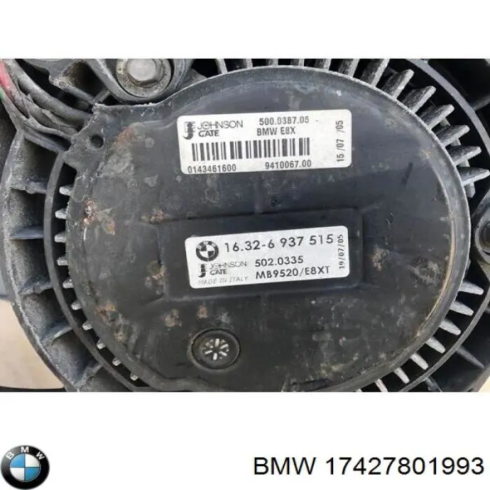 Dyfuzor chłodnicy, w komplecie z silnikiem i wirnikiem BMW 17427801993 cena, od 141,31 USD