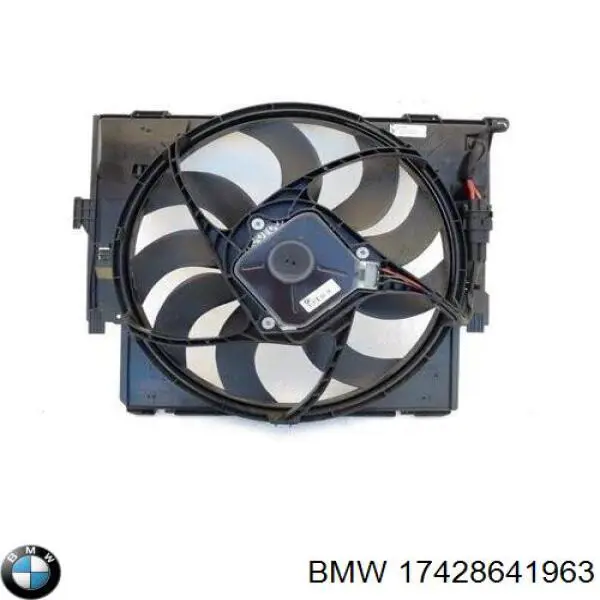 Dyfuzor chłodnicy, w komplecie z silnikiem i wirnikiem BMW 17428641963 cena, od 251,98 USD