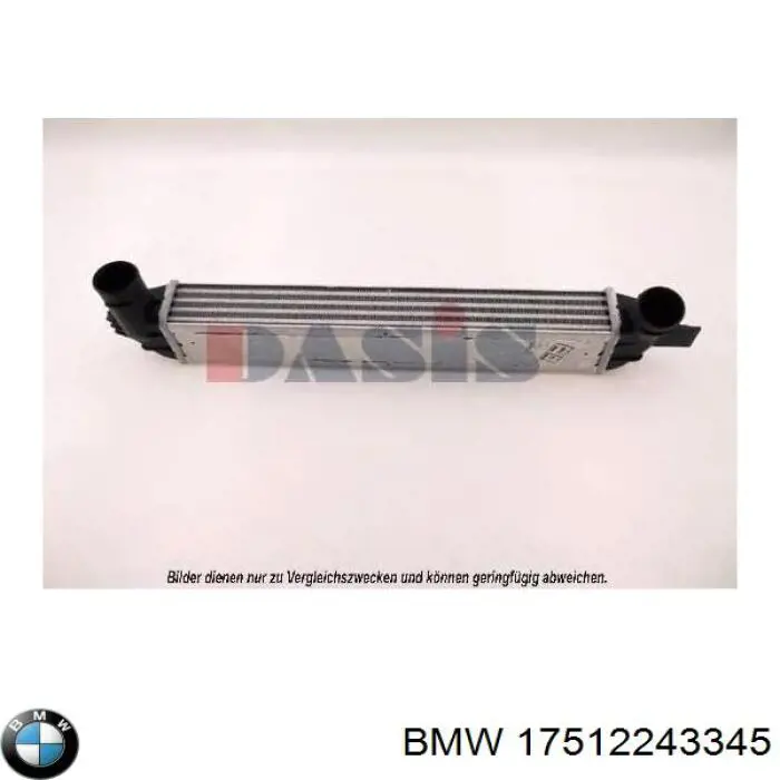 2243345 BMW Chłodnica intercoolera