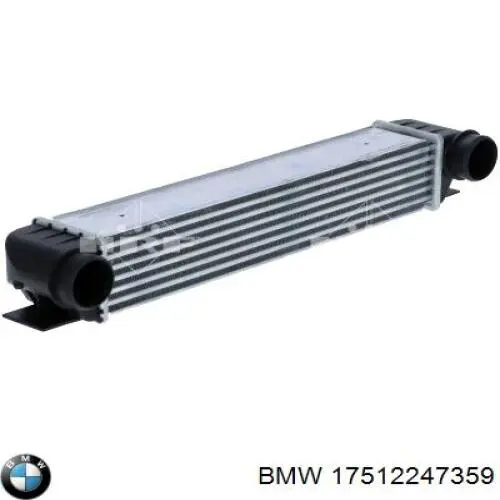 Do koszyka 17512247359 BMW Chłodnica intercoolera