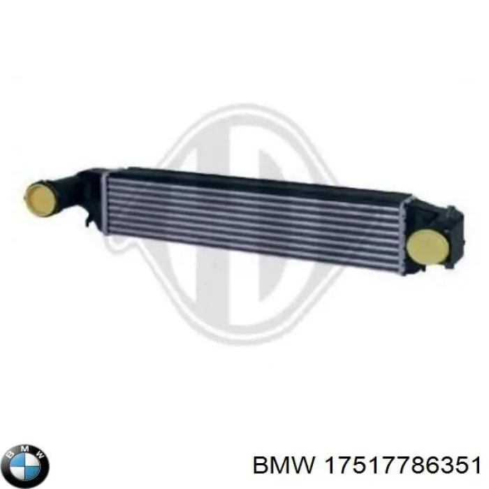 17517786351 BMW chłodnica intercoolera