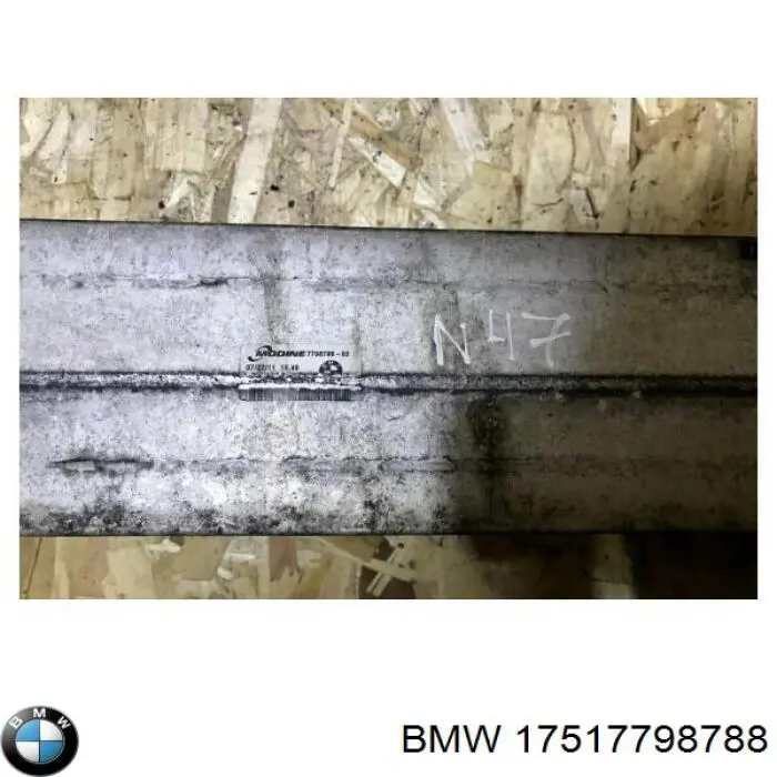 Chłodnica intercoolera BMW 17517798788 cena, od 108,96 USD