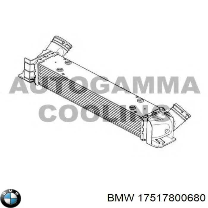Do koszyka 17517800680 BMW Chłodnica intercoolera