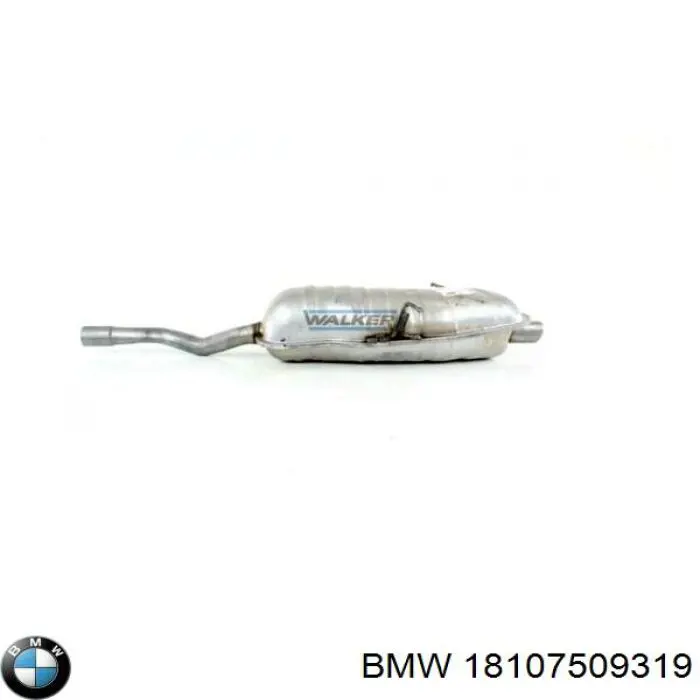 Do koszyka 18107509319 BMW Tłumik, tylna część