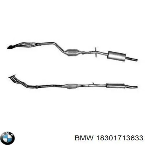 Konwerter-katalizator BMW 18301713633 cena, od 70,69 USD
