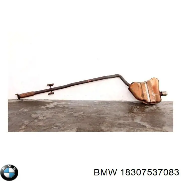 18307537083 BMW Tłumik, tylna część