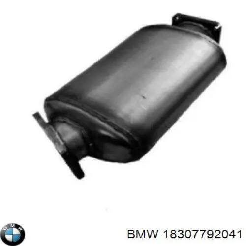 Filtr cząstek stałych układu wydechowego BMW 18307792041 cena, od 386,91 USD