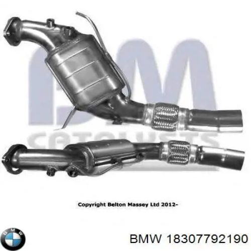 Konwerter-katalizator do BMW 5  E61