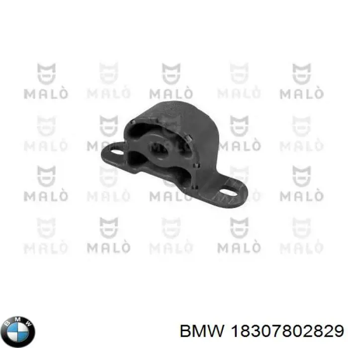 18307802829 BMW Wspornik (uchwyt) tłumika przedni