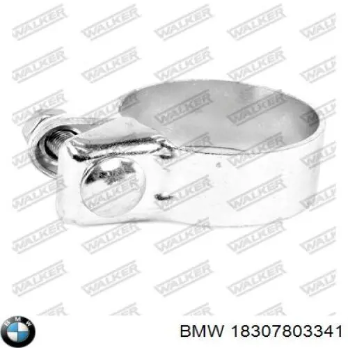 Do koszyka 18307803341 BMW Wspornik (uchwyt) tłumika przedni