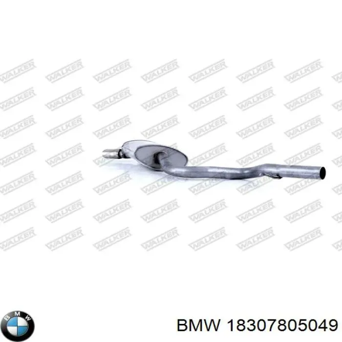 Tłumik, tylna część BMW 18307805049 cena, od 225,98 USD