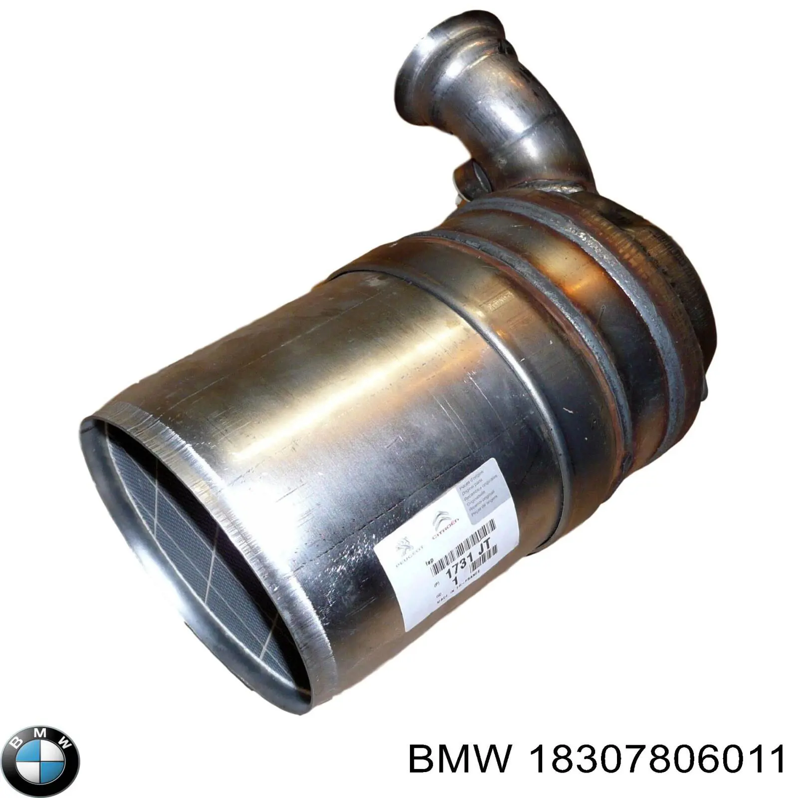Do koszyka 18307806011 BMW Filtr cząstek stałych układu wydechowego
