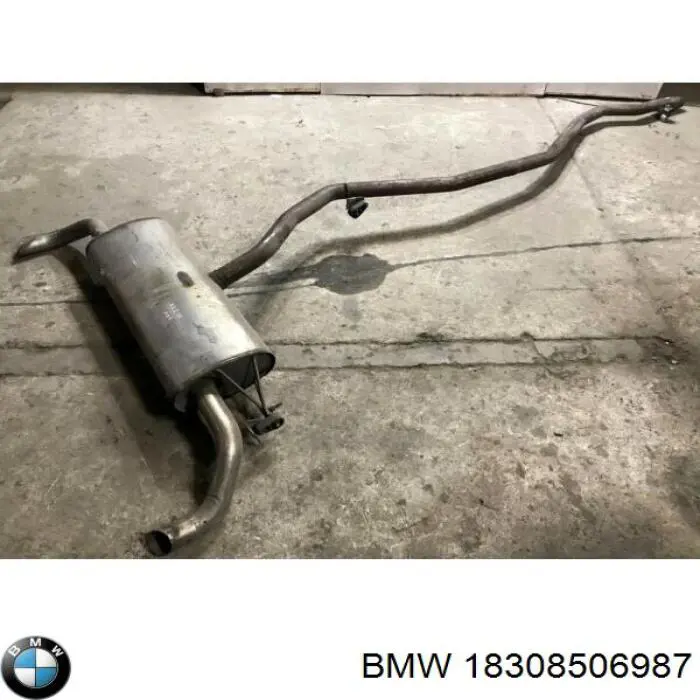Tłumik, tylna część do BMW X5  E70