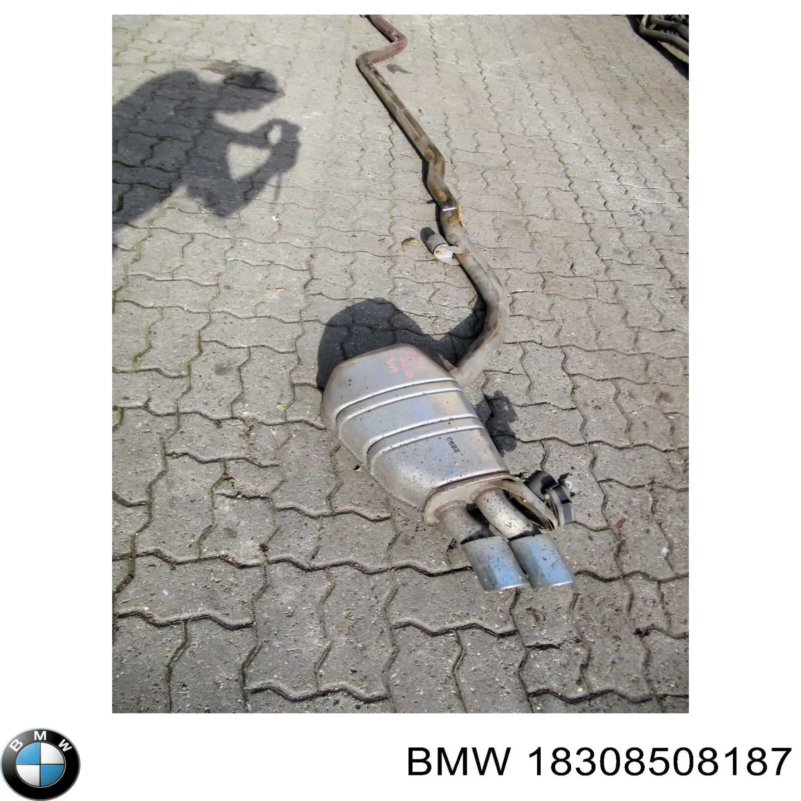 Tłumik, tylna część BMW 5 sedana (F10) (2009 - 2016) cena, od 523,28 USD