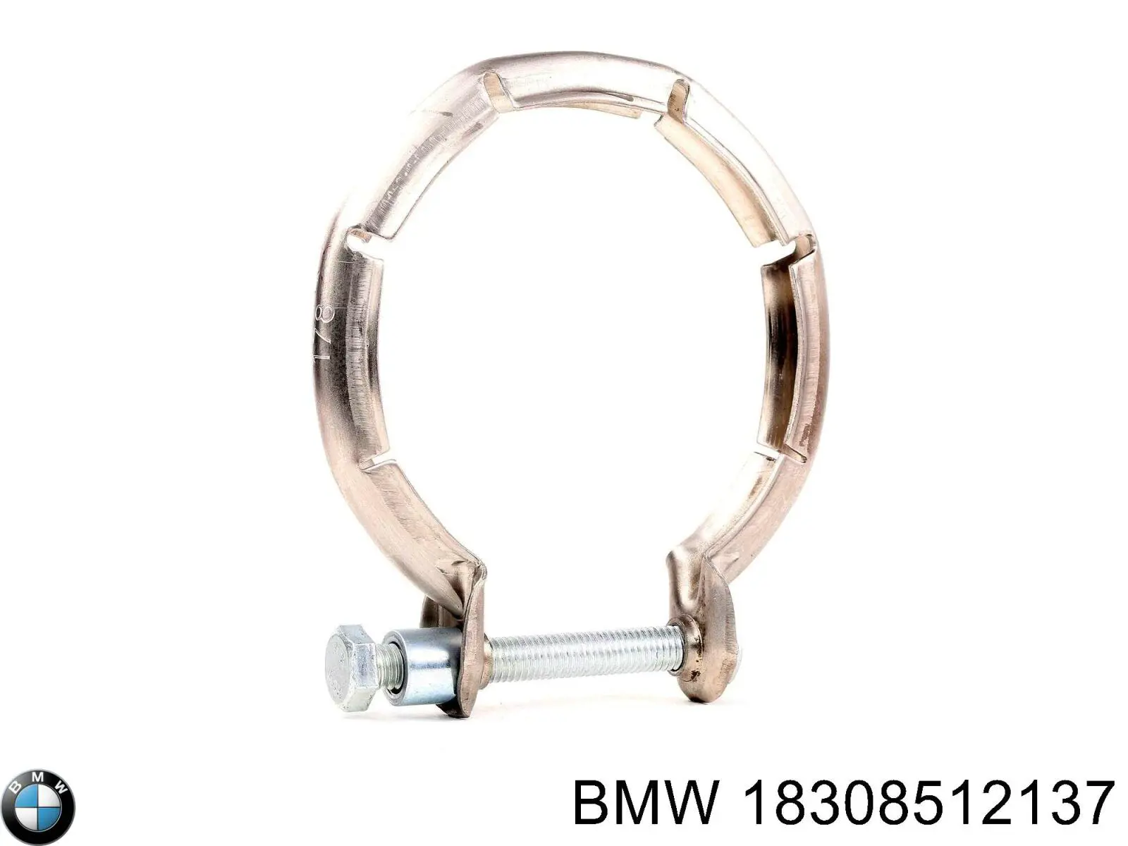 Obejma zaciskowa kolektora wydechowego BMW 18308512137 cena, od 15,06 USD