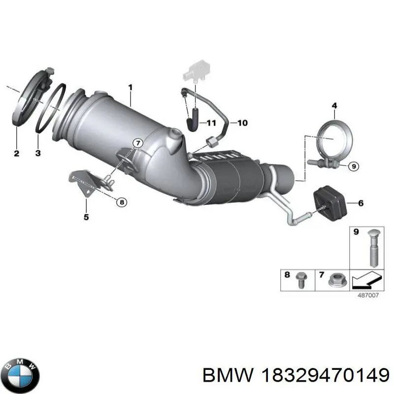 Konwerter-katalizator do Mini Cooper  F56