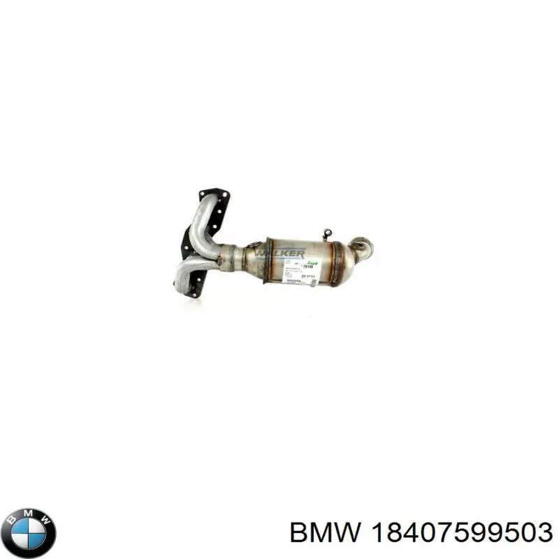 18407599503 BMW konwerter-katalizator