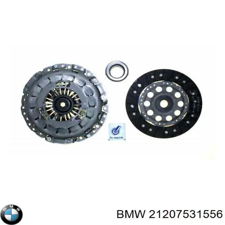 21207531556 BMW Zestaw sprzęgła (3 części)
