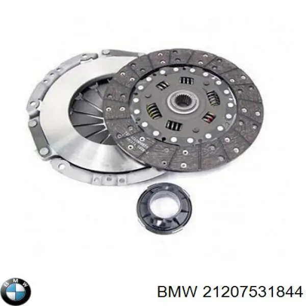 21207531844 BMW Zestaw sprzęgła (3 części)
