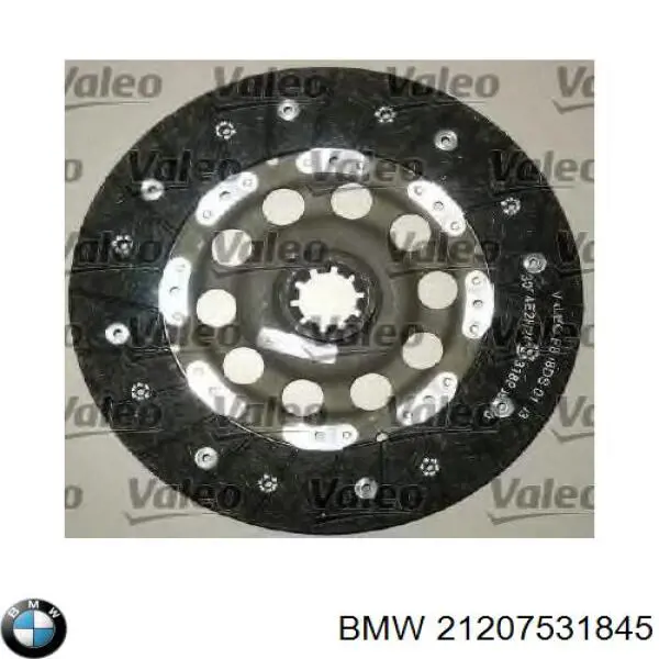 Zestaw sprzęgła (3 części) BMW 21207531845 cena, od 243,58 USD