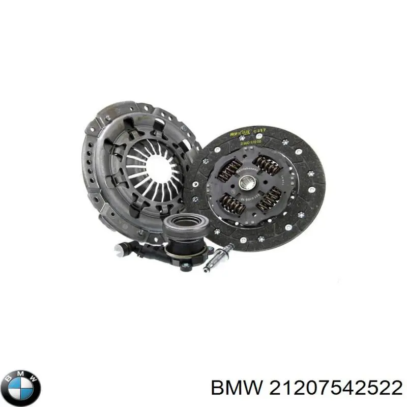 Do koszyka 21207542522 BMW Zestaw sprzęgła (3 części)