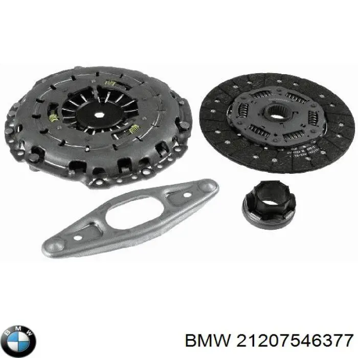 21207546377 BMW zestaw sprzęgła (3 części)