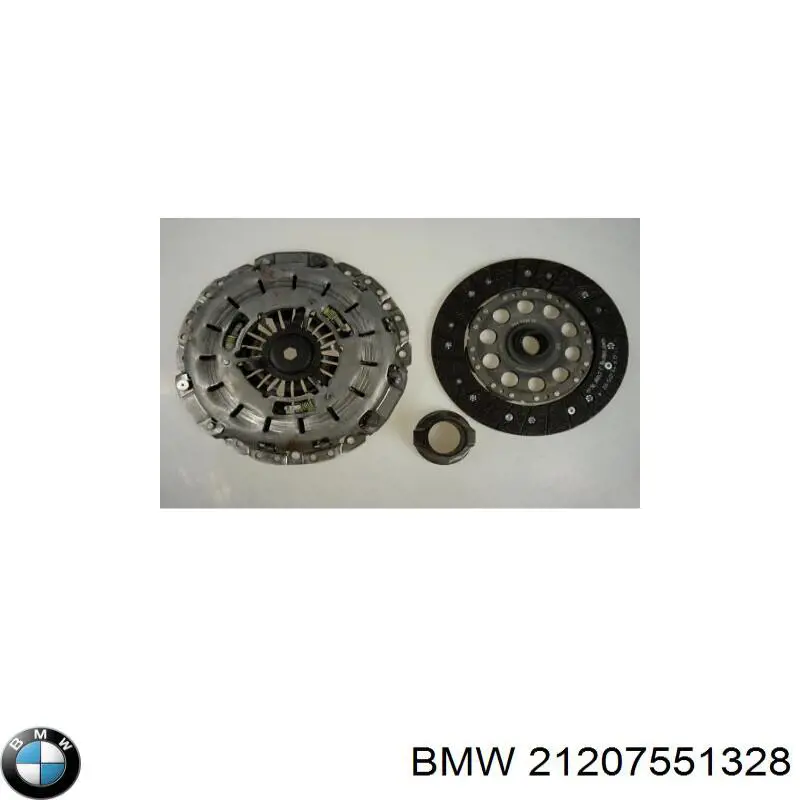 21207551328 BMW zestaw sprzęgła (3 części)