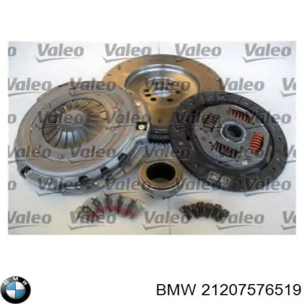 21207576519 BMW zestaw sprzęgła (3 części)