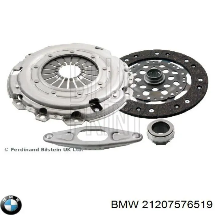 Zestaw sprzęgła (3 części) 21207576519 BMW