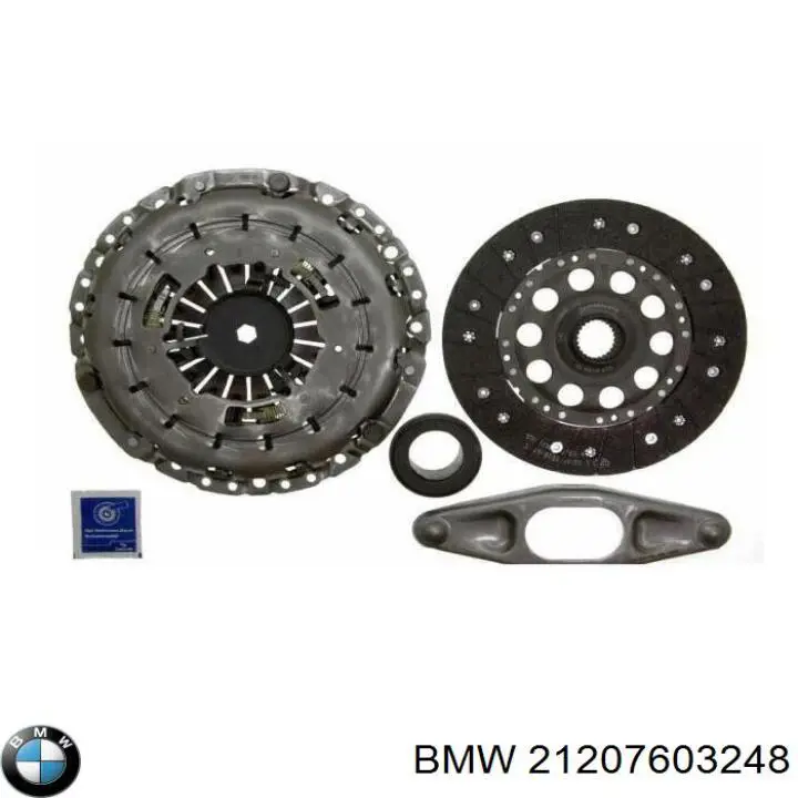 Zestaw sprzęgła (3 części) 21207603248 BMW