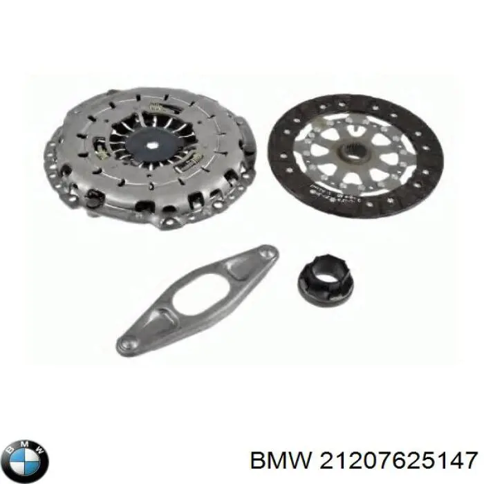 21207625147 BMW zestaw sprzęgła (3 części)